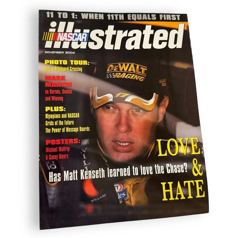 2004 NASCAR Illustrated Full Year Magazine Lot (12), ‎ January-December, Vintage